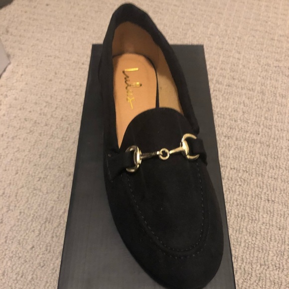 Lulus Shoes - New Lulu Black Suede Loafers